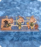 弁財天真尋ちゃん アクリルキーホルダー(浴衣)3種